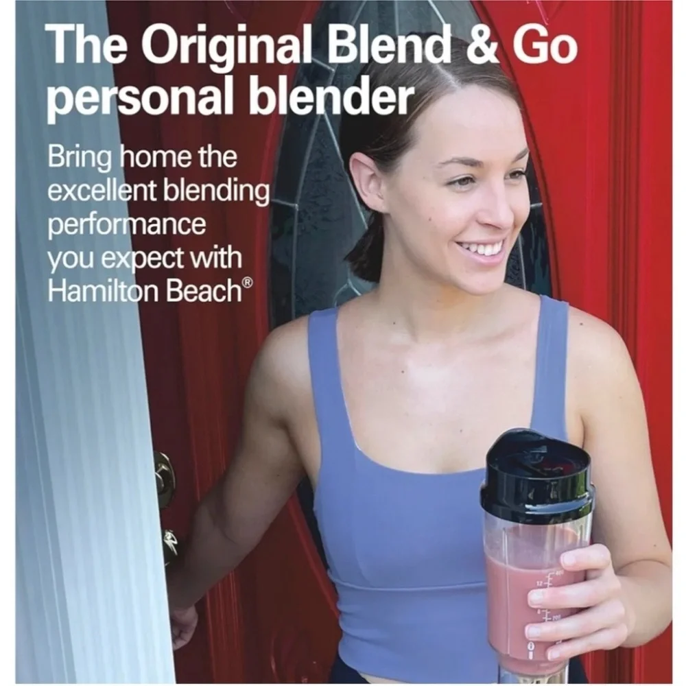 Black Portable Blender